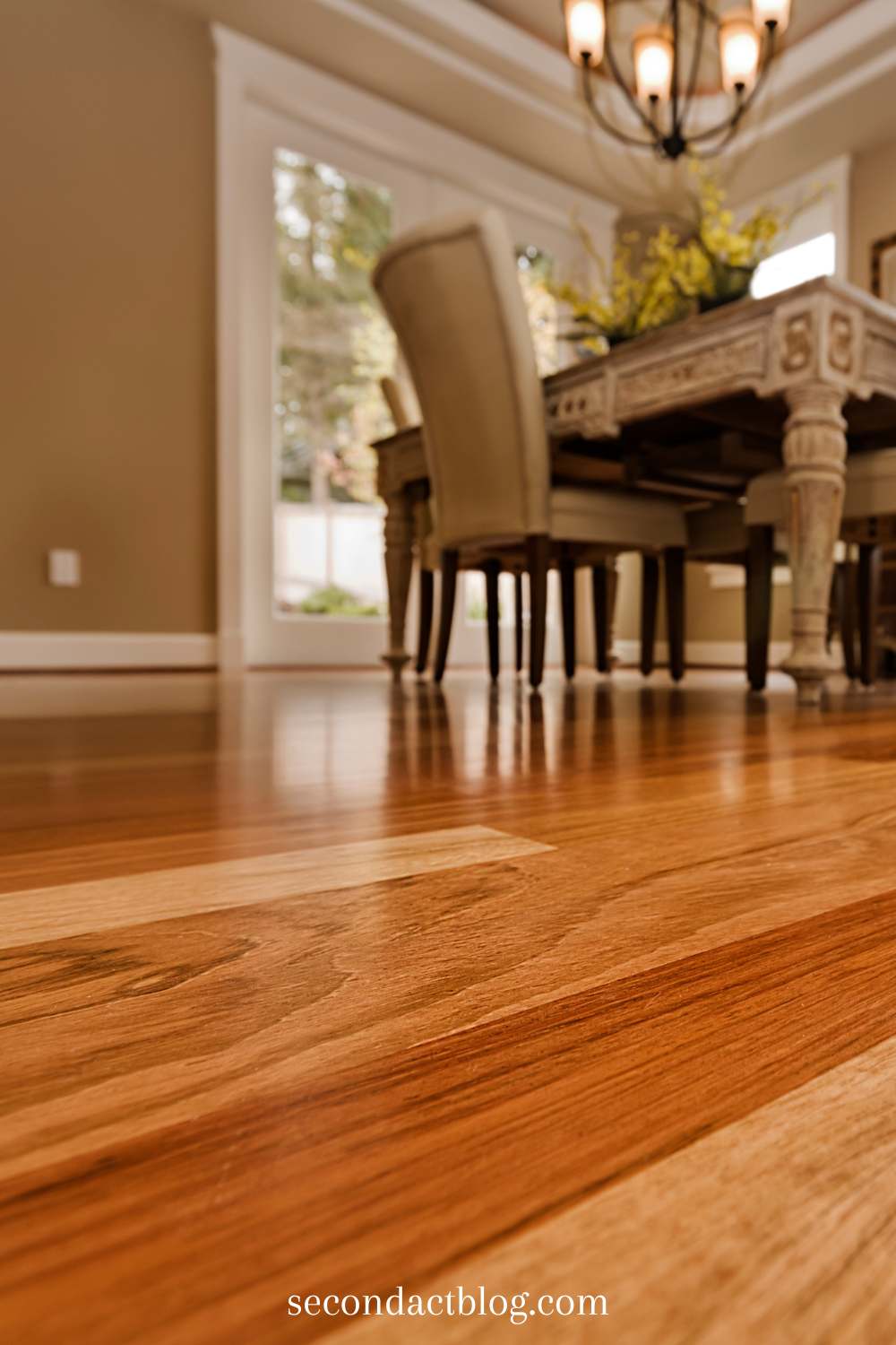 Clean hardwood floors. How to clean hardwood floors.